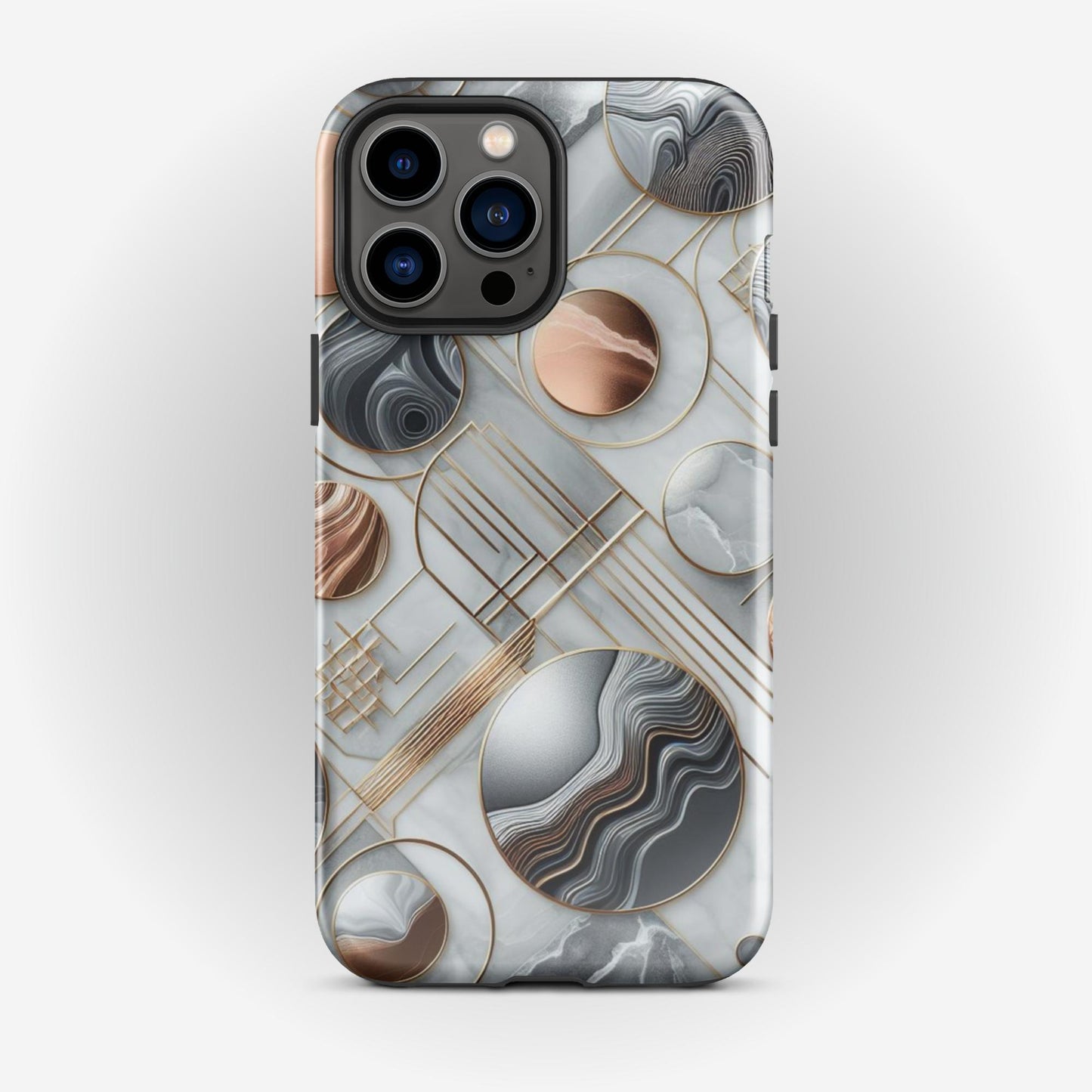 Metallic Marbles - iPhone