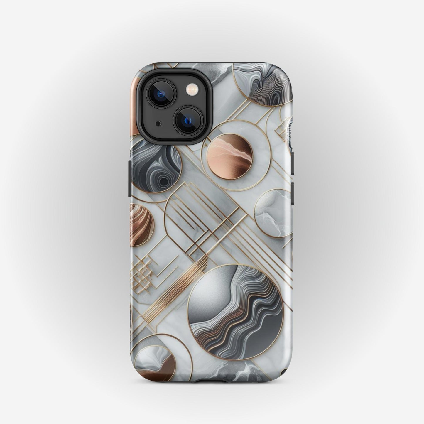 Metallic Marbles - iPhone