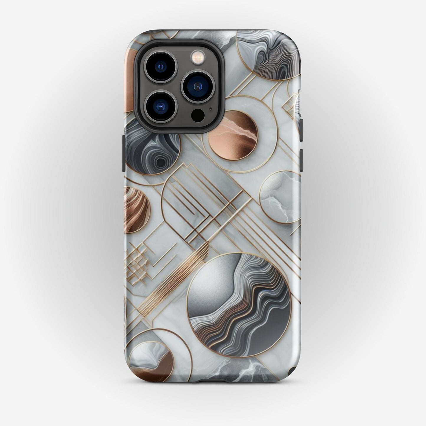 Metallic Marbles - iPhone