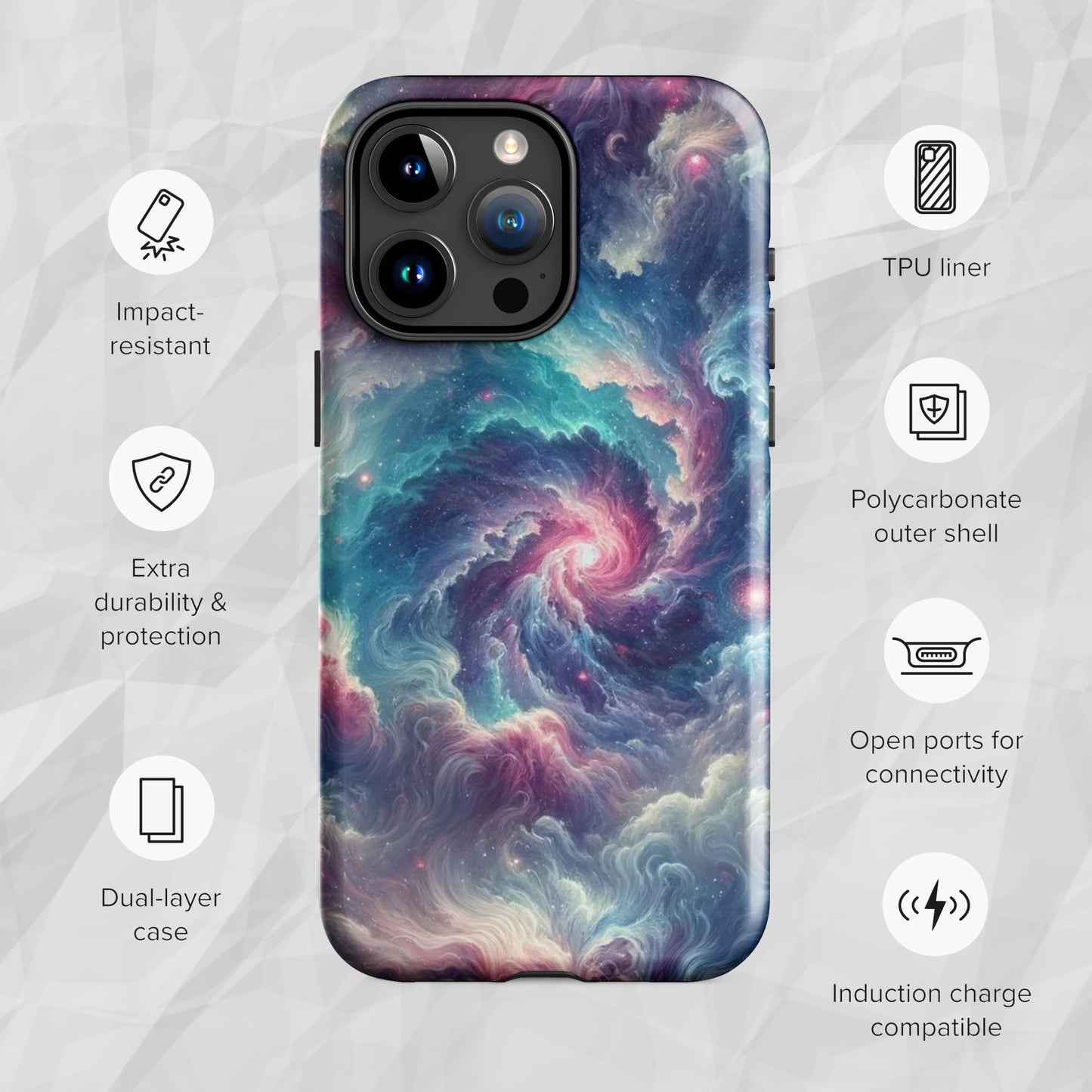 Galactic Swirl - iPhone